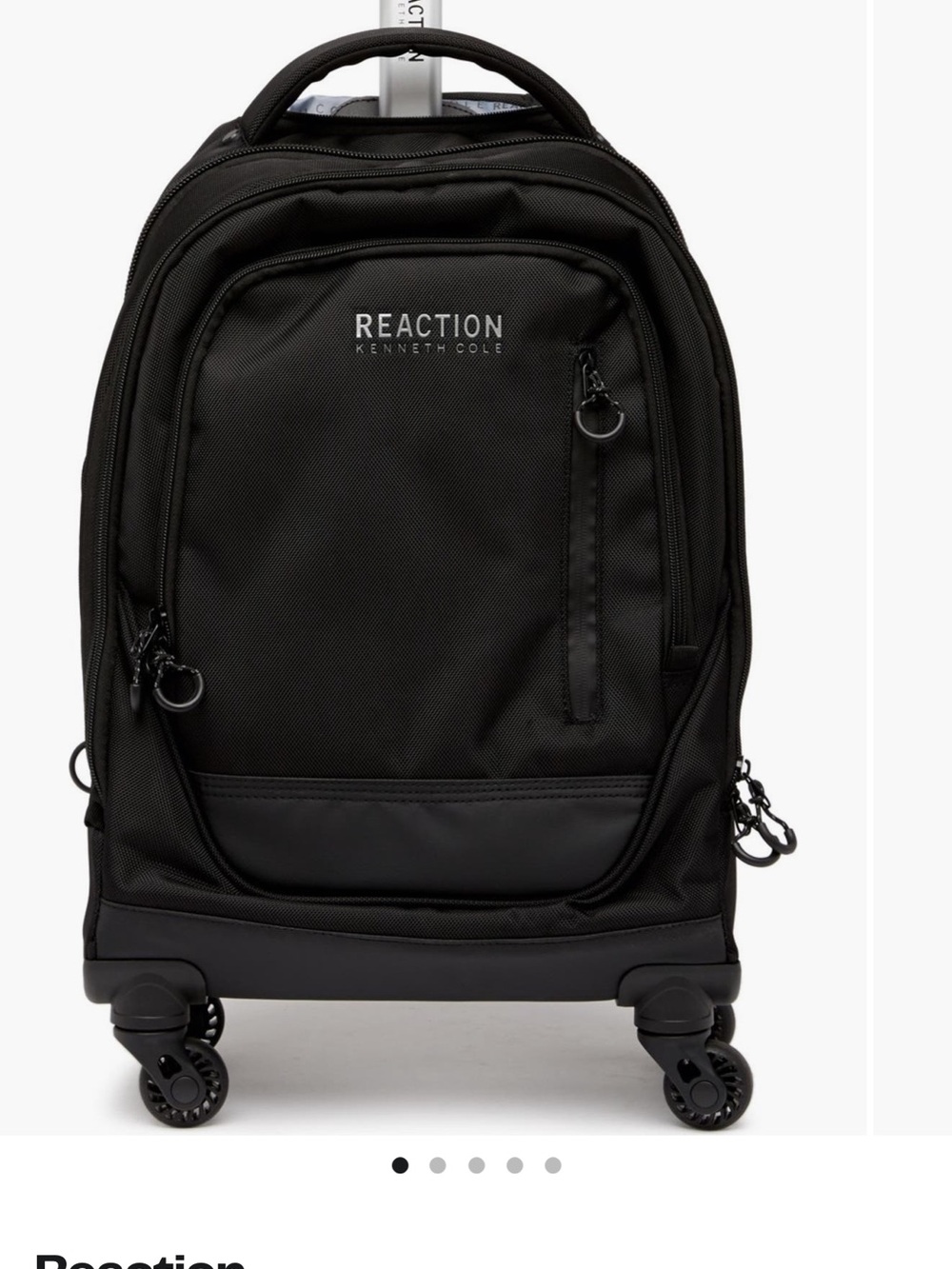 Kenneth Cole Nylon R-Tech 1680D Laptop Rolling Backpack